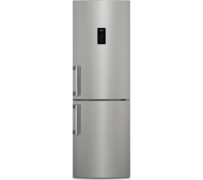 AEG RCB53724MX 60/40 Fridge Freezer - Silver & Stainless Steel